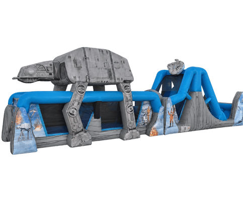 Book the Star Wars 50ft obstacle course rental in Chicago IL